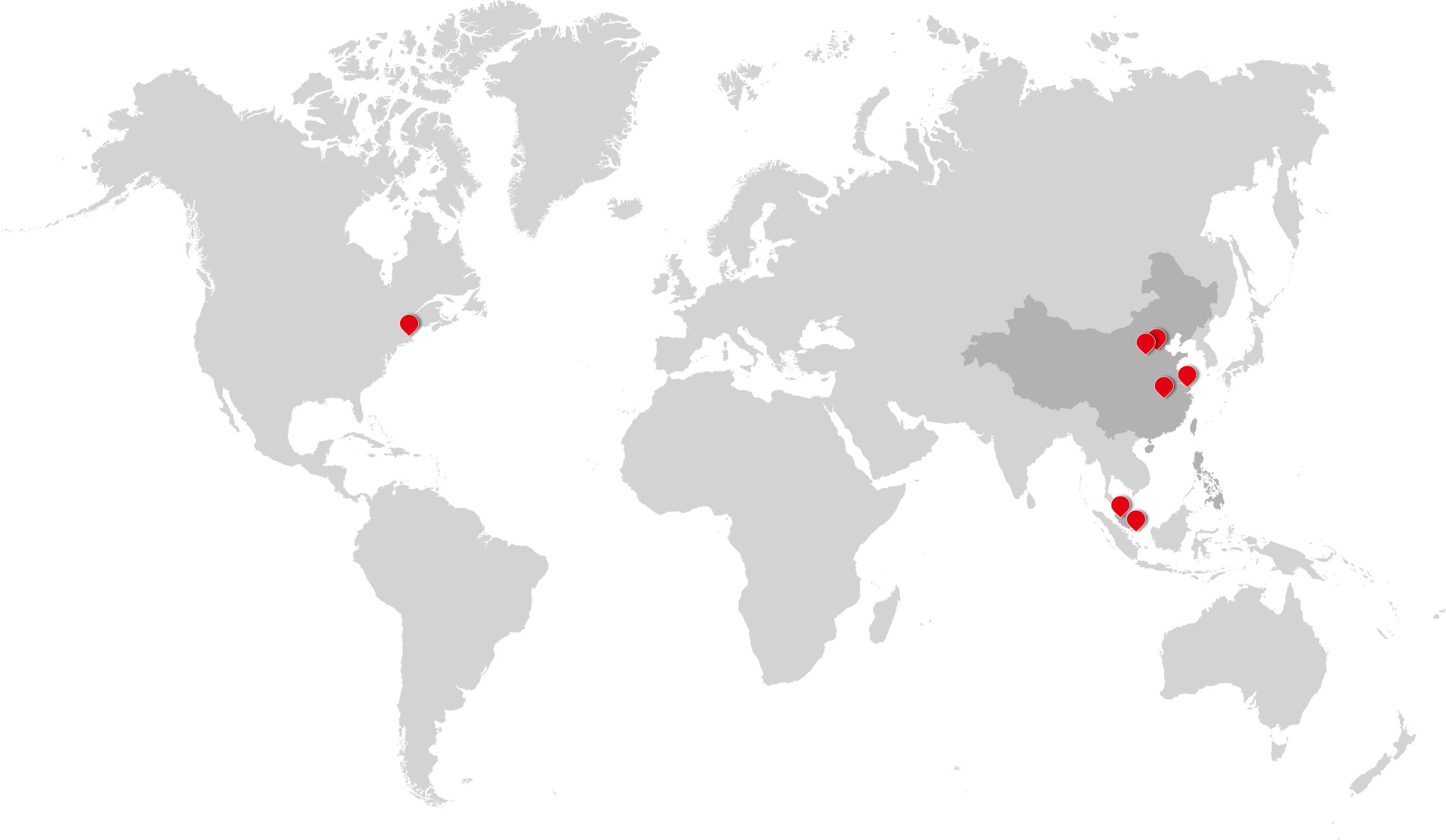 全球布局地图